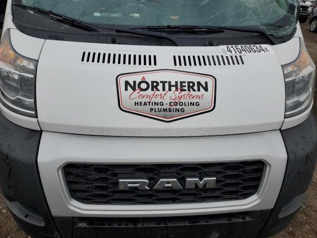 3C6TRVDG6KE502388 - 2019 RAM PROMASTER 2500 HIGH Ақ фото 12