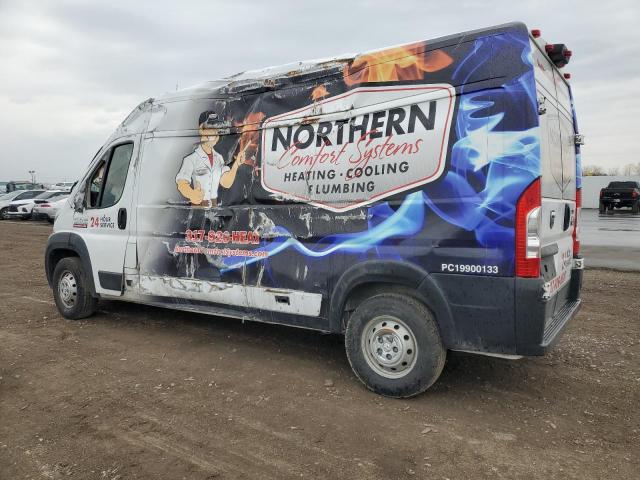 3C6TRVDG6KE502388 - 2019 RAM PROMASTER 2500 HIGH Ақ фото 2