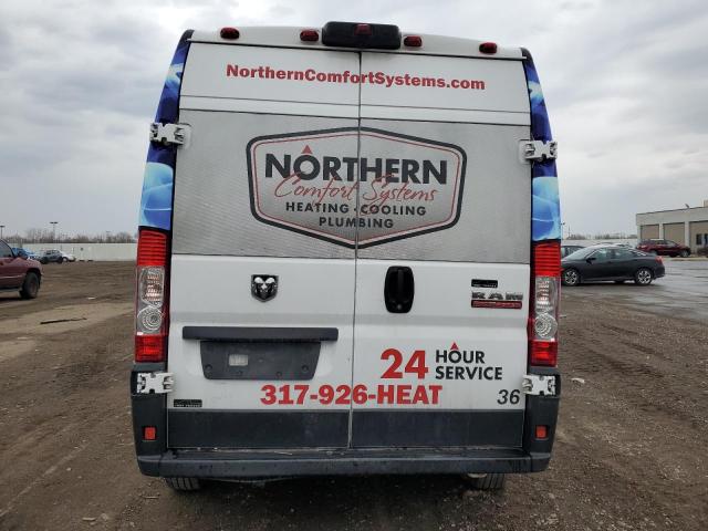 3C6TRVDG6KE502388 - 2019 RAM PROMASTER 2500 HIGH Ақ фото 6