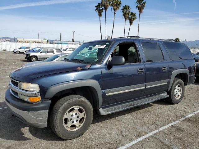 1GNEC16Z56J174083 - 2006 CHEVROLET SUBURBAN C1500 BLUE photo 1