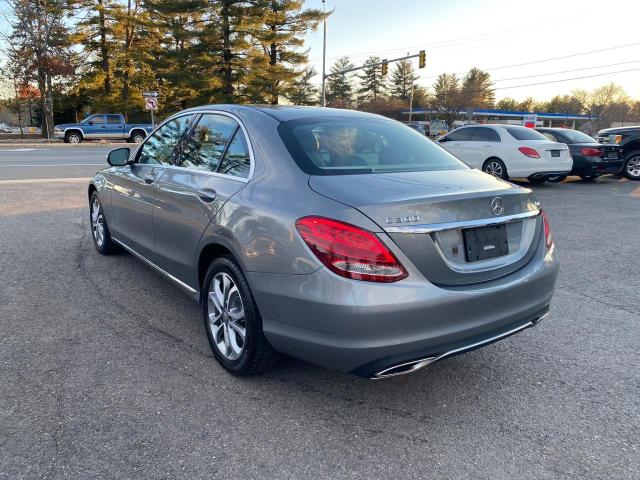 55SWF4KB1FU059789 - 2015 MERCEDES-BENZ C 300 4MATIC GRAY photo 4