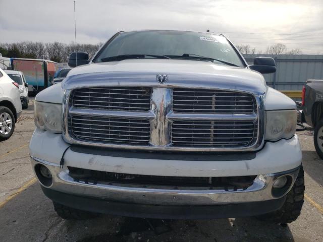 3D7KS28C65G792113 - 2005 DODGE RAM 2500 ST WHITE photo 5