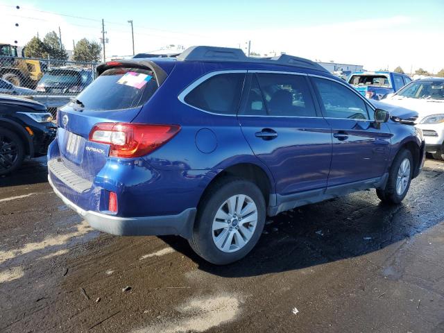 4S4BSBCC4F3204145 - 2015 SUBARU OUTBACK 2.5I PREMIUM BLUE photo 3