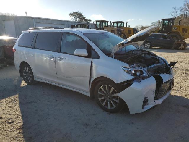 5TDDZ3DCXLS251428 - 2020 TOYOTA SIENNA XLE WHITE photo 4