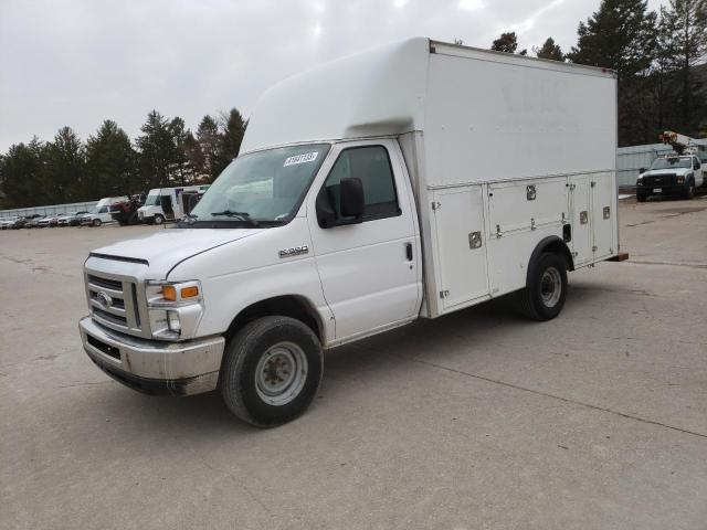 1FDWE3FS5HDC38206 - 2017 FORD ECONOLINE E350 SUPER DUTY CUTAWAY VAN WHITE photo 1