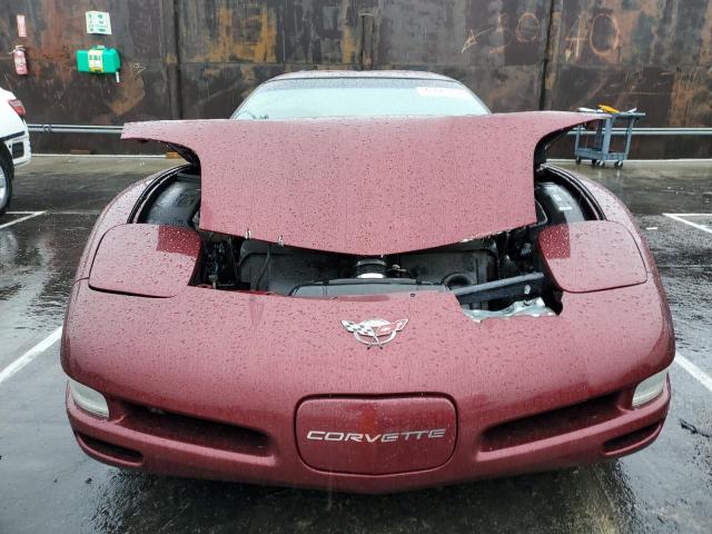 1G1YY22G835118962 - 2003 CHEVROLET CORVETTE BURGUNDY photo 5