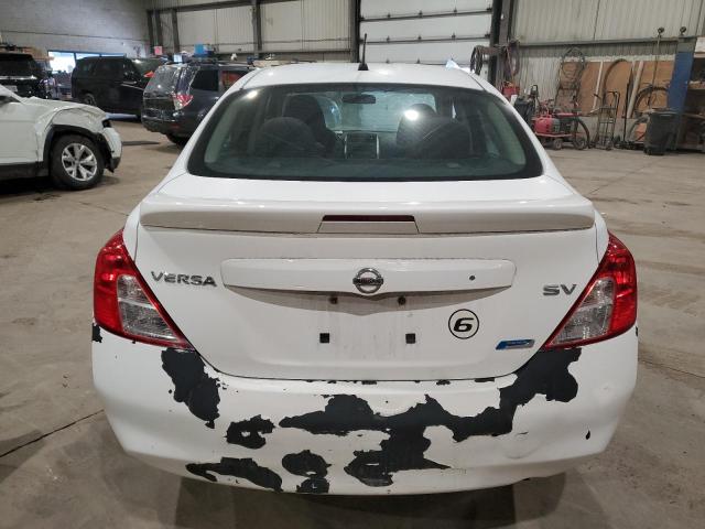 3N1CN7AP2EL840880 - 2014 NISSAN VERSA S WHITE photo 6