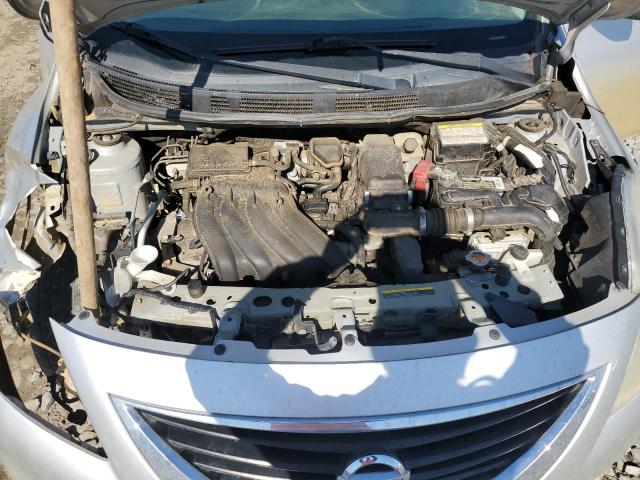 3N1CN7AP5EL839271 - 2014 NISSAN VERSA S SILVER photo 11