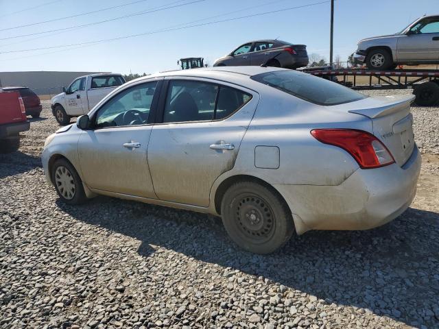 3N1CN7AP5EL839271 - 2014 NISSAN VERSA S SILVER photo 2