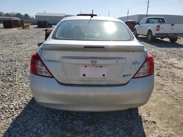 3N1CN7AP5EL839271 - 2014 NISSAN VERSA S SILVER photo 6