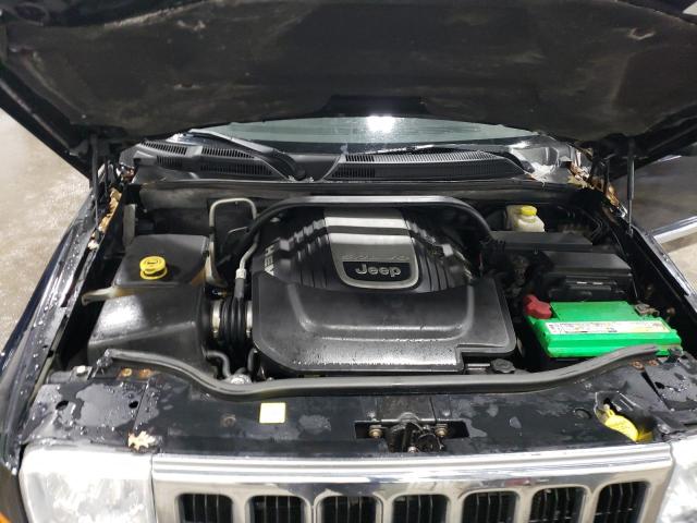 1J8HG58226C164691 - 2006 JEEP COMMANDER LIMITED BLACK photo 12