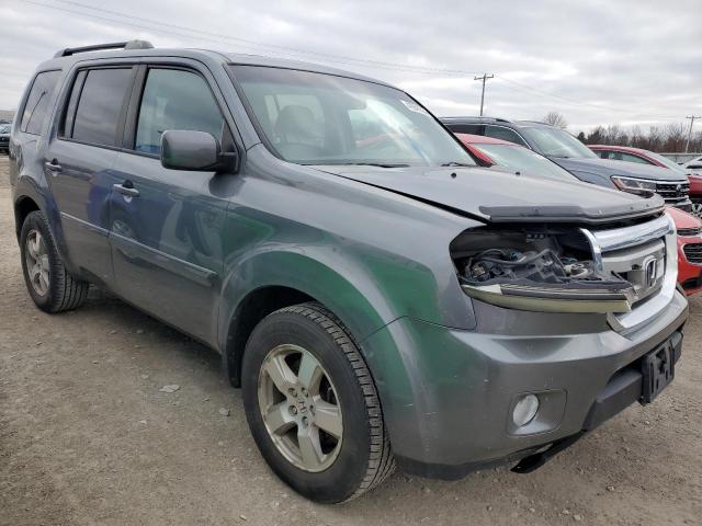 5FNYF4H57BB093189 - 2011 HONDA PILOT EXL GRAY photo 4