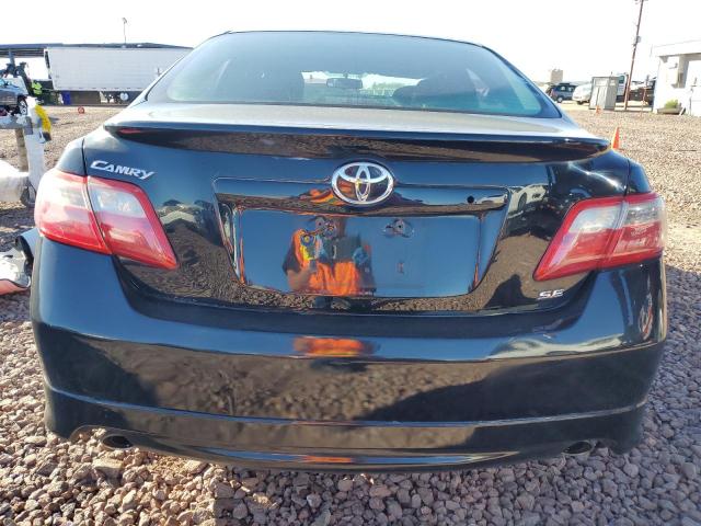 4T1BK46K99U582197 - 2009 TOYOTA CAMRY SE BLACK photo 6