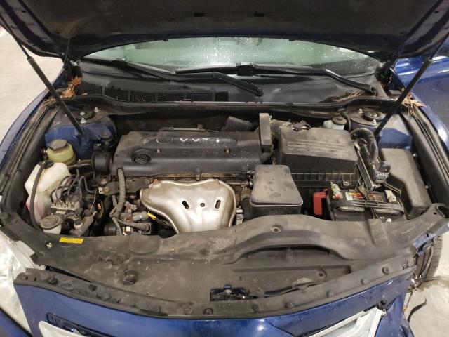 4T4BE46K28R023893 - 2008 TOYOTA CAMRY CE BLUE photo 11