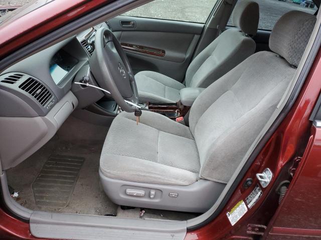 4T1BE32K74U348978 - 2004 TOYOTA CAMRY LE RED photo 7