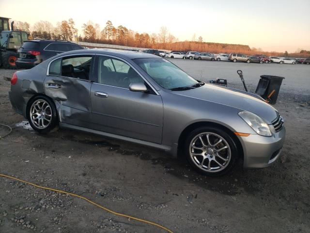 JNKCV51E06M509933 - 2006 INFINITI G35 GRAY photo 4