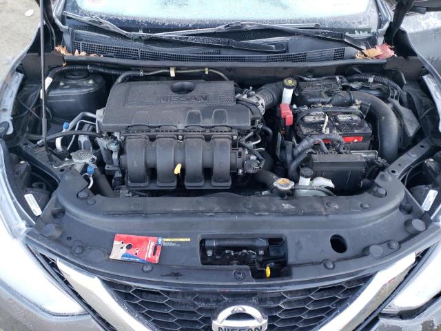 3N1AB7AP2KL604080 - 2019 NISSAN SENTRA S GRAY photo 11