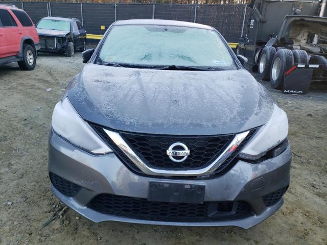 3N1AB7AP2KL604080 - 2019 NISSAN SENTRA S GRAY photo 5