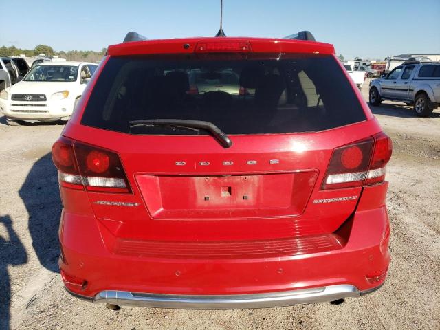 3C4PDCGG4ET300030 - 2014 DODGE JOURNEY CROSSROAD RED photo 6