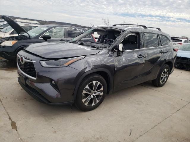 5TDHZRAHXMS069024 - 2021 TOYOTA HIGHLANDER XLE Գրաֆիտ լուսանկար 1