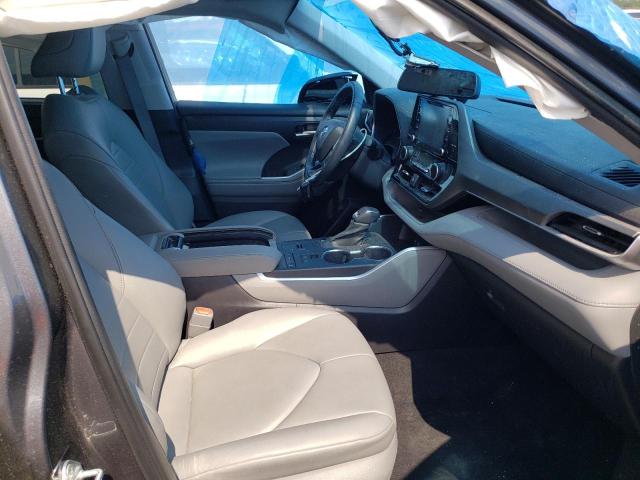 5TDHZRAHXMS069024 - 2021 TOYOTA HIGHLANDER XLE Գրաֆիտ լուսանկար 7