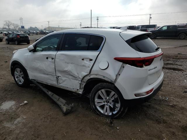 KNDPM3ACXH7142839 - 2017 KIA SPORTAGE LX WHITE photo 2