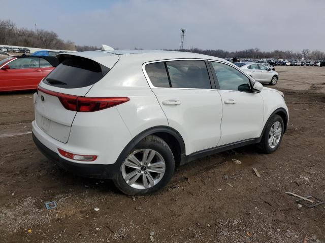 KNDPM3ACXH7142839 - 2017 KIA SPORTAGE LX WHITE photo 3