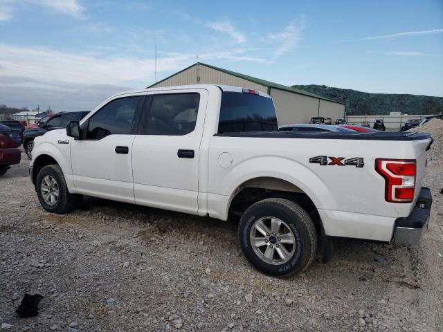 1FTEW1EG6JKD26357 - 2018 FORD F150 SUPERCREW WHITE photo 2