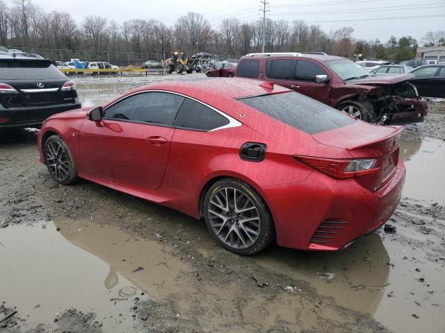 JTHSM5BC9G5001709 - 2016 LEXUS RC 300 RED photo 2