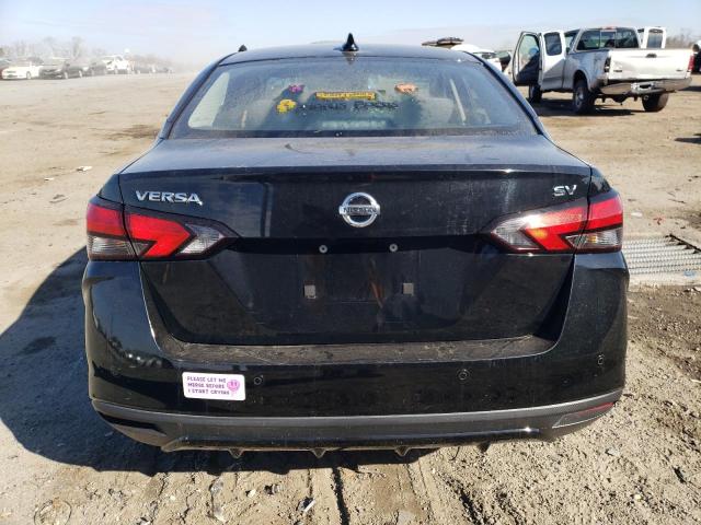 3N1CN8EVXLL866297 - 2020 NISSAN VERSA SV BLACK photo 6