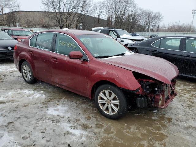 4S3BMCC6XA3244110 - 2010 SUBARU LEGACY 2.5I PREMIUM MAROON photo 4