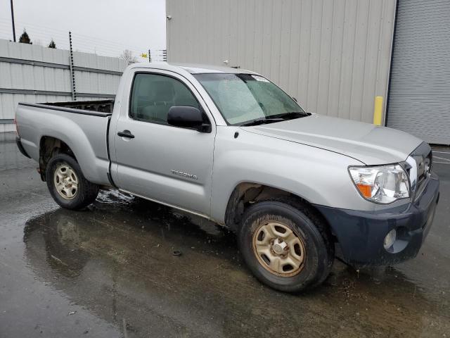 5TENX22N86Z155720 - 2006 TOYOTA TACOMA SILVER photo 4