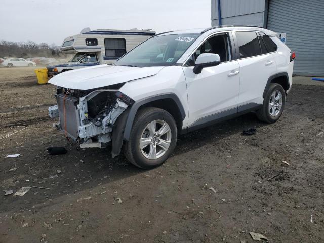 2T3P1RFV4LC071433 - 2020 TOYOTA RAV4 XLE WHITE photo 1