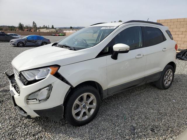 MAJ6S3GLXKC301825 - 2019 FORD ECOSPORT SE 白色 照片 1