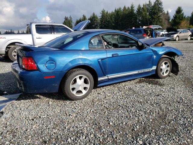 1FAFP4042YF225471 - 2000 FORD MUSTANG BLUE photo 3