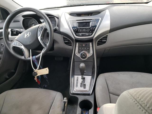 KMHDH4AE9DU008202 - 2013 HYUNDAI ELANTRA GLS SILVER photo 8