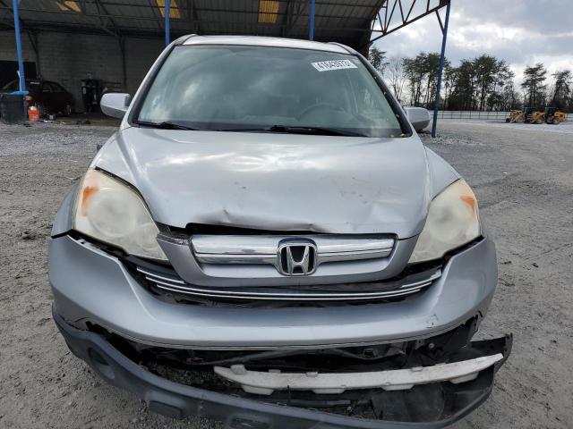 JHLRE38738C048780 - 2008 HONDA CR-V EXL SILVER photo 5