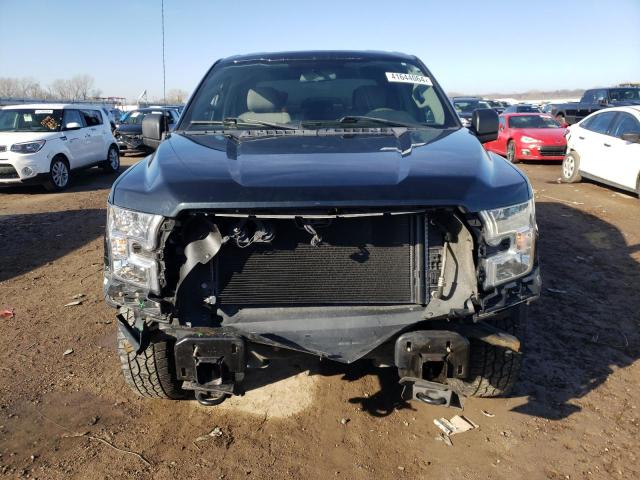 1FTEW1E83FKD61454 - 2015 FORD F150 SUPERCREW BLACK photo 5