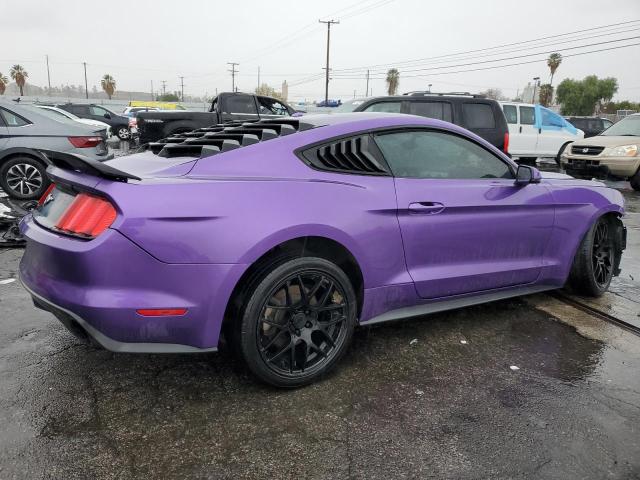 1FA6P8TH9G5310687 - 2016 FORD MUSTANG PURPLE photo 3