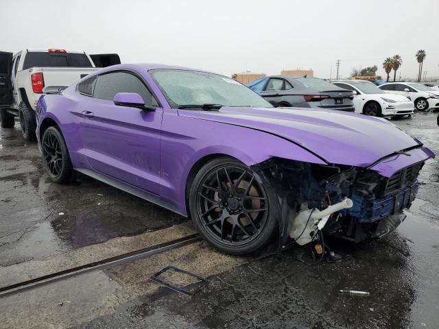 1FA6P8TH9G5310687 - 2016 FORD MUSTANG PURPLE photo 4