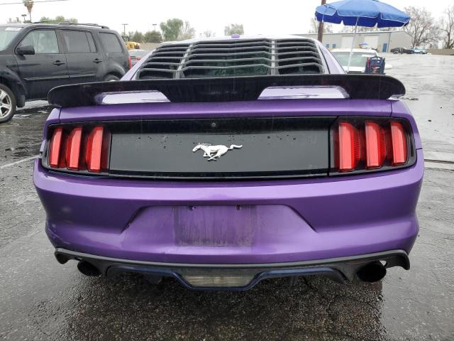 1FA6P8TH9G5310687 - 2016 FORD MUSTANG PURPLE photo 6