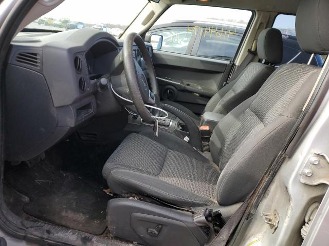 1J8HG48K38C149100 - 2008 JEEP COMMANDER SPORT ვერცხლისფერი ფოტო 7