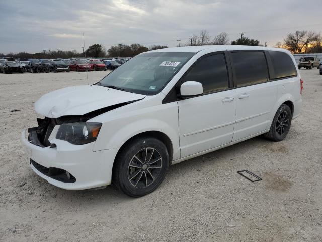 2C4RDGCG0GR184563 - 2016 DODGE GRAND CARA SXT WHITE photo 1