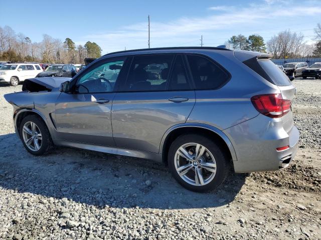 5UXKS4C5XF0N12020 - 2015 BMW X5 XDRIVE35D GRAY photo 2
