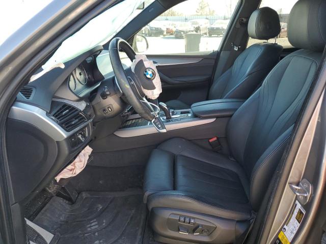 5UXKS4C5XF0N12020 - 2015 BMW X5 XDRIVE35D GRAY photo 7
