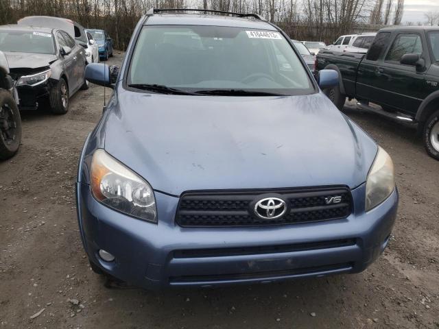 JTMBK32V865000272 - 2006 TOYOTA RAV4 SPORT BLUE photo 5