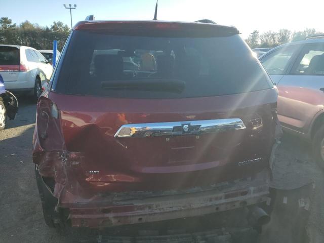 2CNFLNE55B6243666 - 2011 CHEVROLET EQUINOX LT RED photo 6