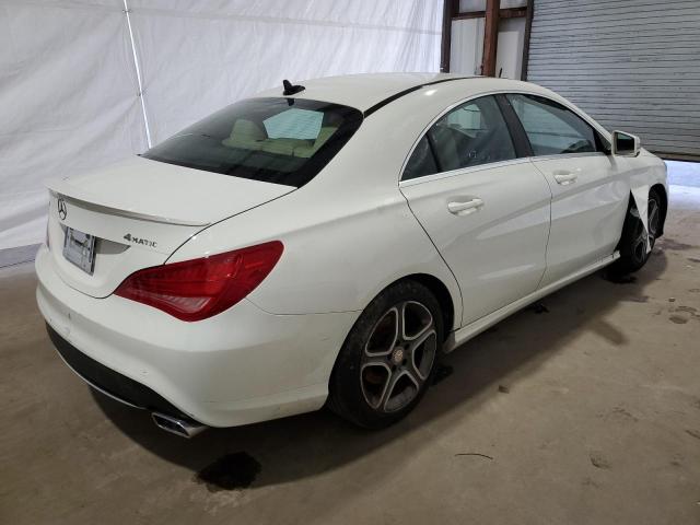 WDDSJ4GB9EN123235 - 2014 MERCEDES-BENZ CLA 250 4MATIC WHITE photo 3