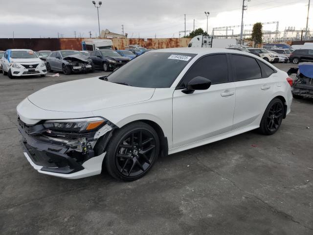 2HGFE2F57NH574559 - 2022 HONDA CIVIC SPORT 白色 照片 1