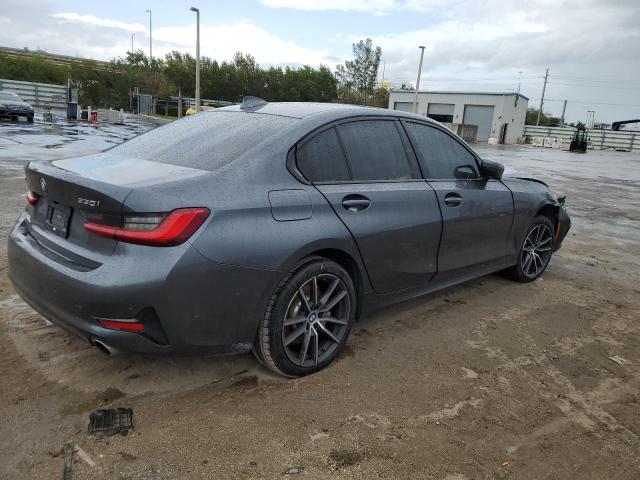 WBA5R7C53KAJ82766 - 2019 BMW 330XI GRAY photo 3